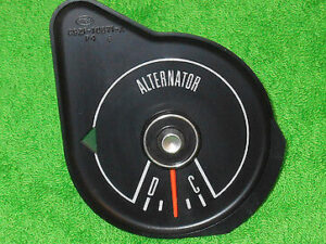 1969 1970 Mustang Fastback Boss 302 Coupe Convertible ORIG DASH ALTERNATOR GAUGE