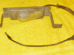 1964 1965 1966 Mustang Fastback Convert GT Shelby ORIG REAR LICENSE PLATE LIGHT