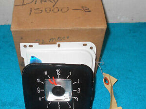 1971 1972 Mercury Monterey Custom Marquis Brougham Colony Park NOS DASH CLOCK