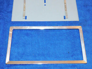1958-1964 Ford Galaxie 500 XL Mercury Monterey NOS ACCESSORY LICENSE PLATE FRAME