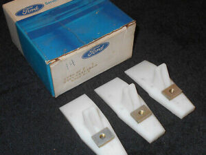 1972 1973 Continental Galaxie Monterey NOS FRONT DOOR VENT WINDOW PIVOT STOPS