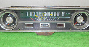 1965 Ford Mustang Fastback Coupe Convertible ORIG DASH GAUGE INSTRUMENT CLUSTER