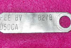1975 Ford Granada Mercury Monarch ORIG 302 C4 TRANSMISSION ID TAG Column Shift