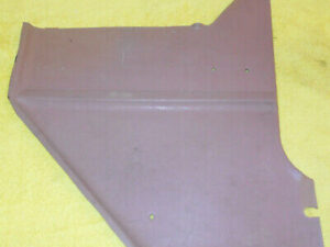 1967 1968 Mustang Fastback Coupe GT GTA GT/CS Shelby ORIG RH FRONT KICK PANEL