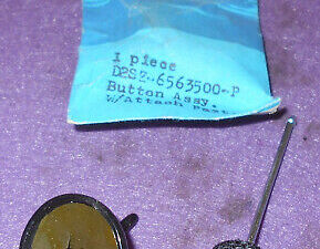 1972 Ford Thunderbird Landau NOS BLACK CLOTH SEAT UPHOLSTERY BUTTON