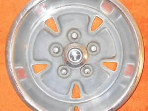 1970 Mustang Fastback Mach 1 Grande Convertible ORIG 14x7 Deep SPORT WHEEL COVER