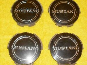 1964.5 1965 Mustang Fastback Coupe Convertible ORIG WHEEL COVER HUB CAP EMBLEMS