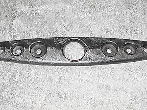 1968 Mustang Fastback Coupe Convertible ORIG BLACK STEERING WHEEL EMBLEM PAD