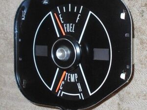 1969 1970 Mustang Fastback Boss Coupe Convertible ORIG DASH FUEL + TEMP GAUGES