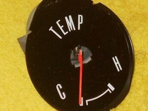 1964 1965 Mustang Convertible Coupe Fastback Shelby Falcon ORIG DASH TEMP GAUGE
