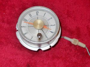1959 1960 Ford Thunderbird Tudor Hardtop Convertible ORIGINAL DASH GAUGE CLOCK