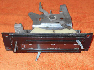 1971 1972 1973 Mustang Fastback Cpe Convertible Cougar ORIG HEATER CONTROL PANEL