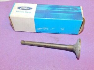 1965-1972 Ford Mustang Fairlane Mercury NOS 6-CYL 170 200 250 EXHAUST VALVE Std