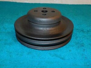 66-68 Ford Mustang GT Fairlane Galaxie Cougar ORIG 390 428 A/C WATER PUMP PULLEY