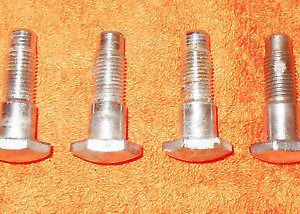 1966 1967 Mustang Fastback GT GTA Shelby Cougar Xr7 ORIG FRONT SEAT BELT BOLTS