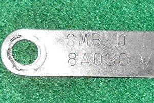 1968 Mustang Fastback Cpe Convertible Cougar ORIG SMB D MANUAL STEERING BOX TAG