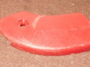 1964 1/2 1964.5 Ford Mustang Coupe Convertible ORIG DS LH RED SEAT HINGE COVER