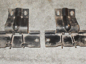 1965 1966 Mustang GT Shelby ORIG FASTBACK FOLD DOWN REAR TRAP DOOR PANEL HINGES