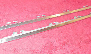 1966 Thunderbird Town Hardtop Landau ORIG REAR WINDOW VENT GRILLE TRIM MOLDINGS