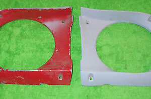 64 1965 1966 Mustang Fastback Conv GT Shelby ORIG LH+RH FENDER HEAD LIGHT DOORS