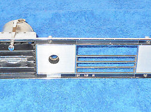 1968 1969 Thunderbird Htp Landau ORIG LH DASH A/C POWER VENT CONTROL TRIM GRILLE
