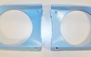 1964-66 Mustang Fastback Cp Convertible GT Shelby NOS L+R FENDER HEAD LAMP DOORS