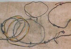 1966 Mustang Fastback Coupe GT Conv Shelby ORIG TAIL LIGHT TRUNK WIRING HARNESS