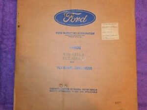 1957-1963 Ford F B C T 350 500 600 750 Truck NOS 302 332 V8 FLYWHEEL RING GEAR