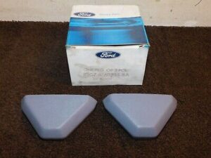 1981-86 Ford Escort GT EXP Lynx LN7 NOS GREY SEAT BELT OPENING TRIM COVERS BOOTS