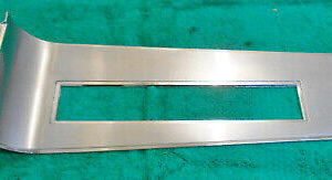 1967 Mustang Fastback GTA Convertible ORIG A/T CONSOLE SHIFTER TRIM PLATE BEZEL