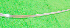 1969 1970 Mustang Coupe Cougar ORIG WINDSHIELD UPPER TRIM MOLDING Show Polished