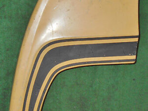 1973 Mustang Fastback Sportsroof Mach 1 ORIG DS LH REAR QUARTER PANEL EXTENSION