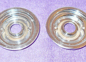 1970 Mustang Mach 1 Torino Cobra ORIG L+R HOOD LATCH TWIST LOCK BASE PLATES CUPS