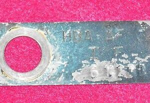 1965 Ford Fairlane 500 Comet Cyclone ORIG 289 A/C POWER STEERING PUMP ID TAG