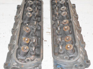 68 1969 Ford Mustang Fairlane Torino Ranchero Mercury ORIG 302 2V CYLINDER HEADS
