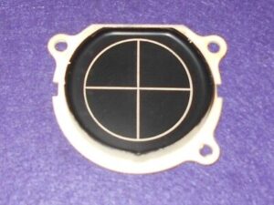 1968 Mustang Fastback Coupe GT CS Convertible ORIG DASH GAUGE CLOCK DELETE PANEL