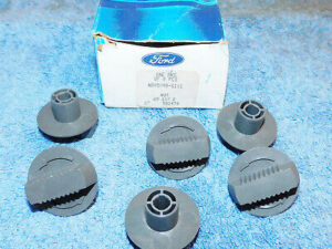 1982-96 Mercury Cougar Lincoln Continental Mark NEW TRUNK COMPARTMENT TRIM NUTS