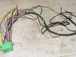 1973 Mustang Mach 1 Grande Convrt UNDER DASH To UNDER HOOD WIRING CONNECTOR PLUG