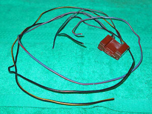 1970 Cougar XR7 Hardtop Convertible Eliminator HEAD LIGHT 'ON' RELAY WIRING PLUG