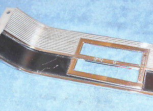 1965 1966 Mustang Fastback Coupe Convertible ORIG A/T CONSOLE SHIFT PLATE BEZEL