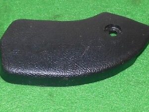 1964.5 1964 1/2 Ford Mustang Coupe Convertible ORIG PS RH BLACK SEAT HINGE COVER