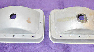 1967 1968 Mustang Fastback GT Coupe GTA Convertible ORIG L+R TAIL LIGHT HOUSINGS