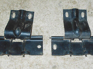 1965 1966 Mustang GT Shelby ORIG FASTBACK FOLD DOWN REAR TRAP DOOR PANEL HINGES