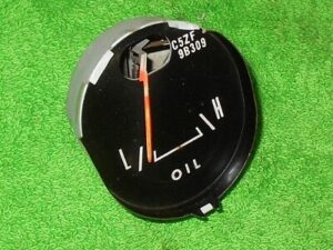 1965 1966 Mustang Convertible Coupe Fastback GT Shelby GT350 ORIG DASH OIL GAUGE