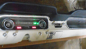 1964 1/2 Mustang COMPLETE DASH WALL HANGER ART DISPLAY 1965 1966 1967 68 Shelby