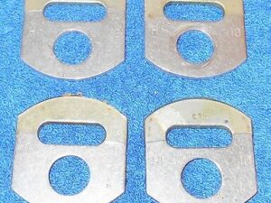1968 1969 1970 Mustang GT Mach 1 Boss Shelby Cougar Xr7 ORIG SEAT BELT BRACKETS