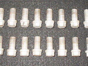 1966 Shelby GT350 Mustang ORIGINAL 289 HIPO TRI Y HEADER BOLTS Set ROCKFORD