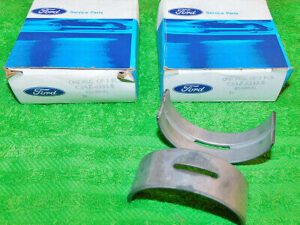 63-68 Ford Mustang Shelby Mercury NOS 260 289 Hipo .001 CRANKSHAFT MAIN BEARINGS