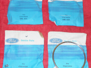 1967-1971 Galaxie 500 XL LTD Monterey Marquis Marauder NOS HEAD LAMP BULB RINGS