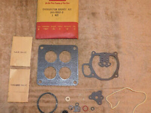 1956 Ford Fairlane Thunderbird NOS 292 312 2x4 HOLLEY 4V CARBURETOR GASKET KIT